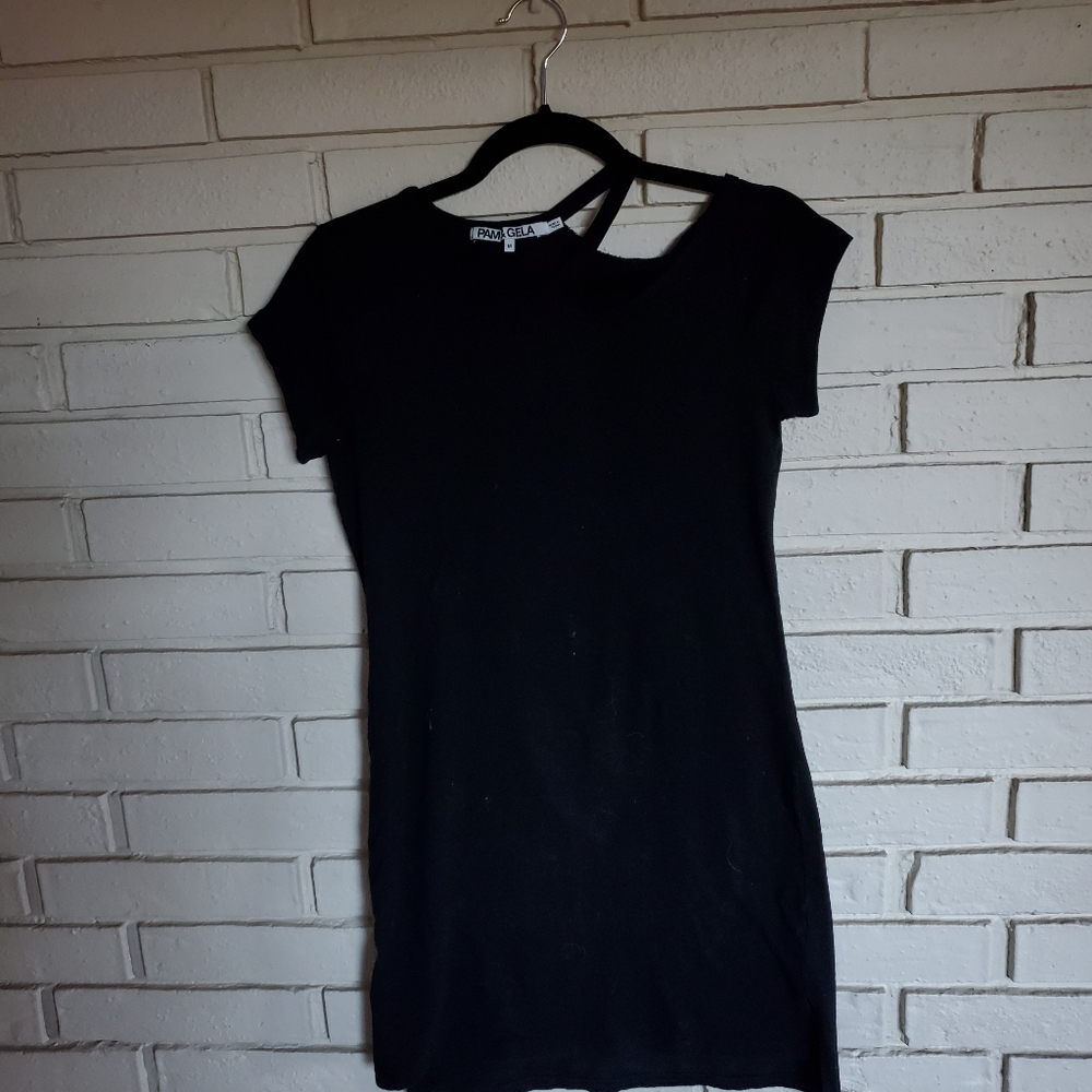 Pam & Gela black dress